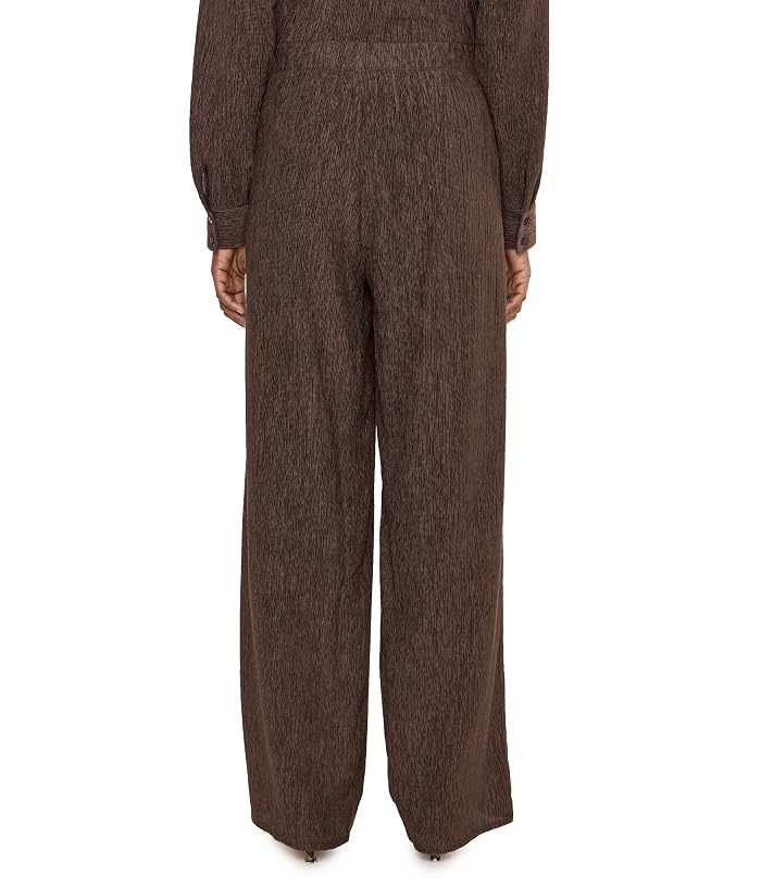 Eileen Fisher Woven Plisse Straight Pants - Image 4