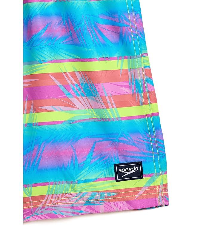 Speedo Kids Swim Trunks Knee Length Boardshorts E-Board Printed (Little Kid/Big Kid) - Image 3