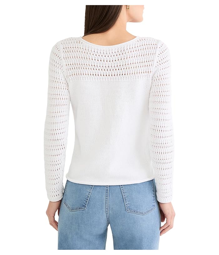 NIC+ZOE Petite Placed Pointelle Sweater - Image 4