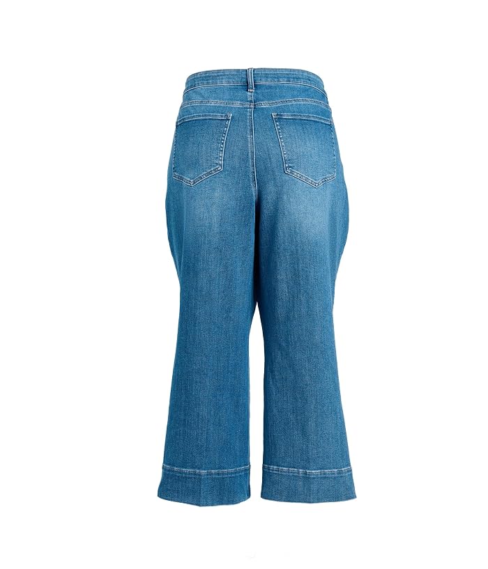 NYDJ Teresa Wide Leg Ankle 3" Hem Jeans - Image 2