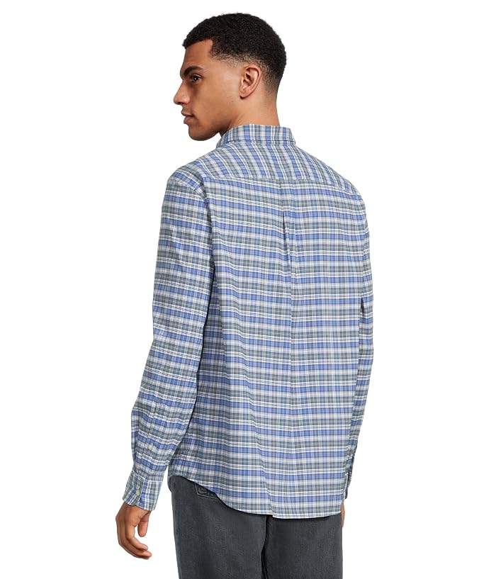 Vineyard Vines Faraway Plaid Performance Cotton Shirt - Image 3