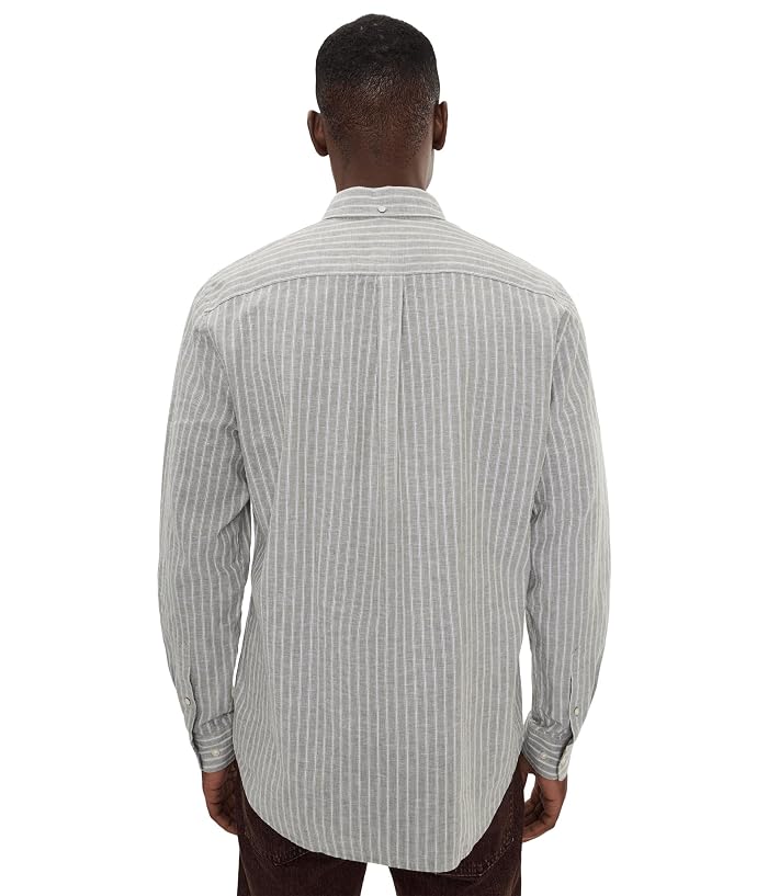 Barbour Nelson Striped Long Sleeve Tailored Shirt - Image 4