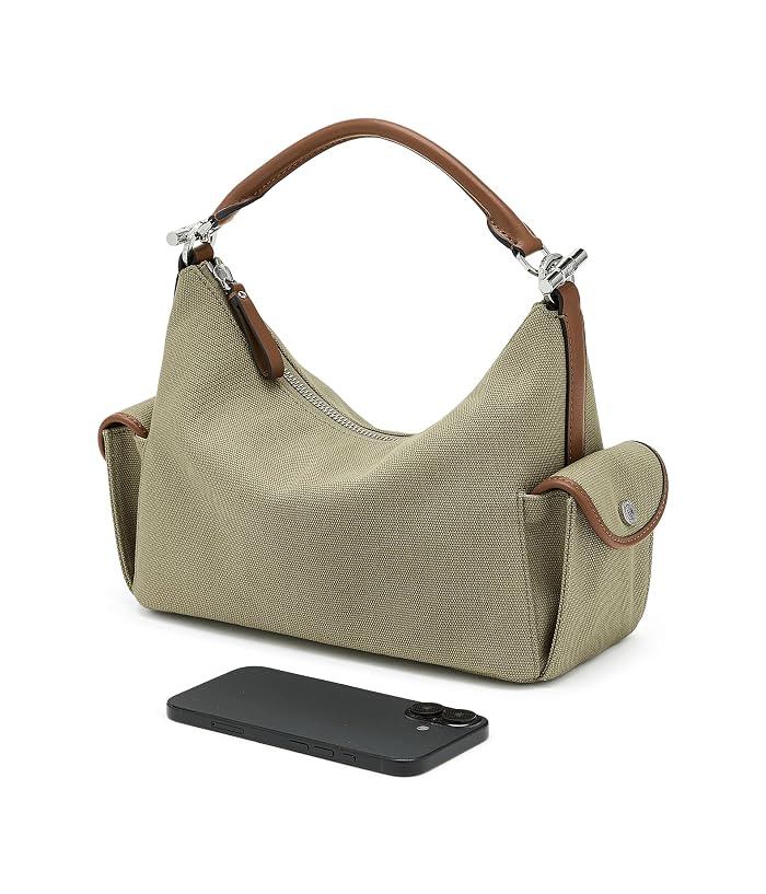 Lauren Ralph Lauren Washed Canvas Small Blaike Shoulder Bag - Image 3