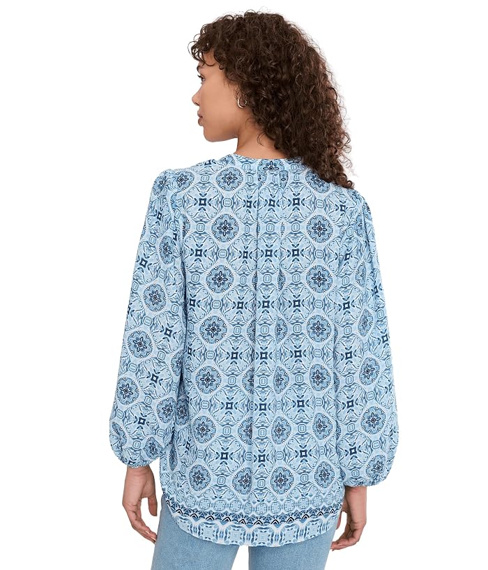 NYDJ Puff Sleeved Popover Top - Image 4
