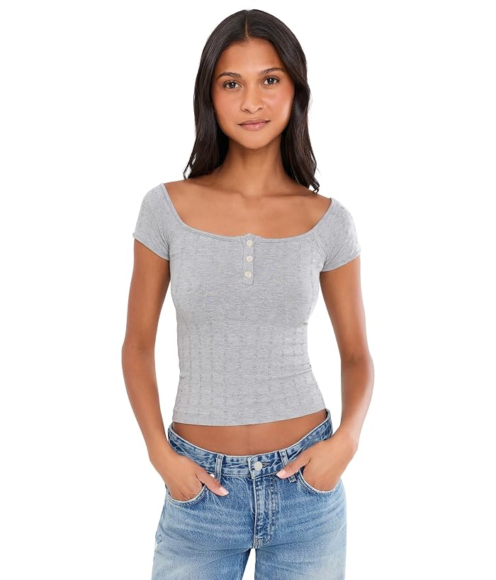 Free People So Soft Smls Henley
