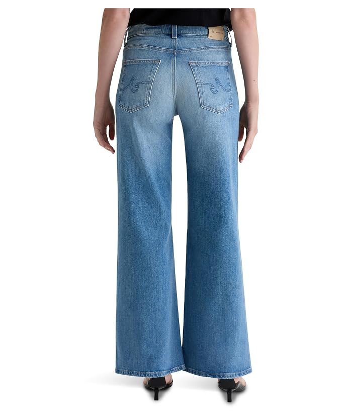 AG Jeans Saige Mid Rise Wide Leg In 18 Years Bisou - Image 2