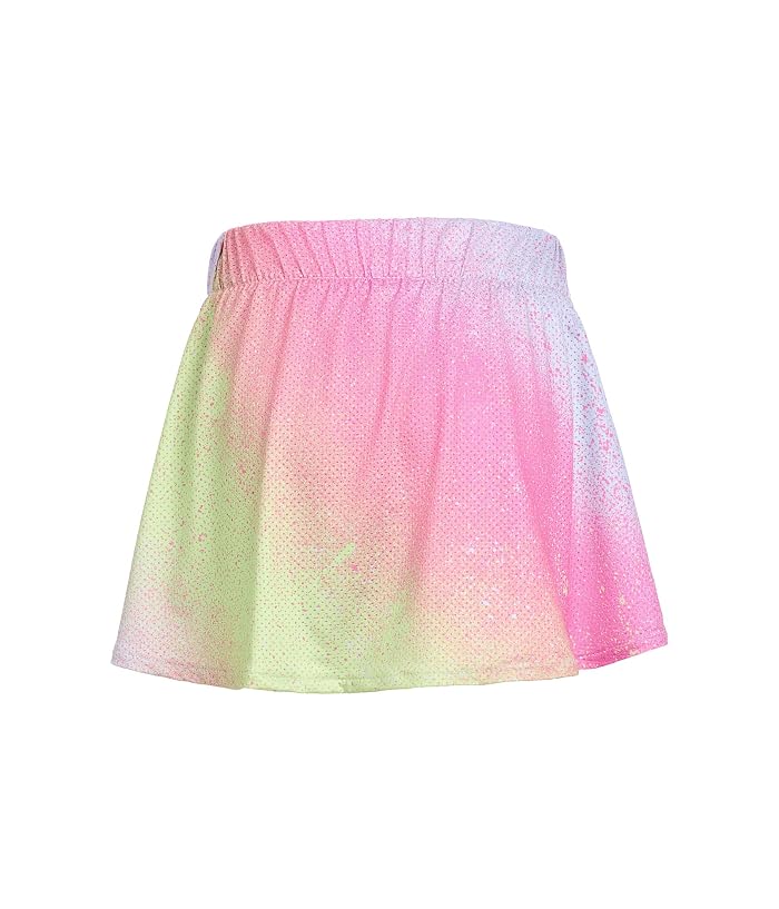adidas Kids Sleeveless Box Tee Aop Faux Wrap Skort Set (Toddler/Little Kid) - Image 2