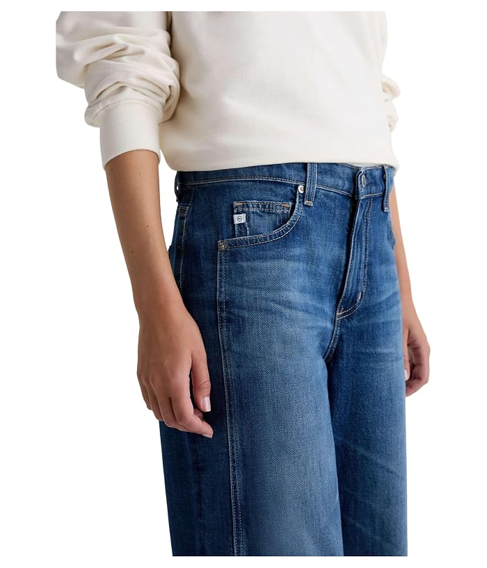 AG Jeans Saige Mid-Rise Wide Leg Crop - Image 3