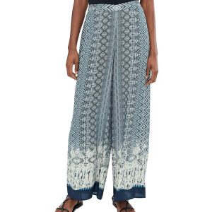 Liverpool Los Angeles 28" Mid-Rise Pull-On Wide Leg Palazzo Pants