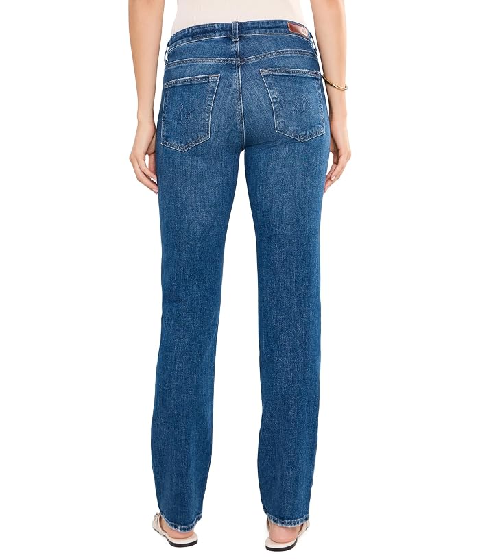 AG Jeans Sandra Low Rise Straight Jeans in Mykonos - Image 4