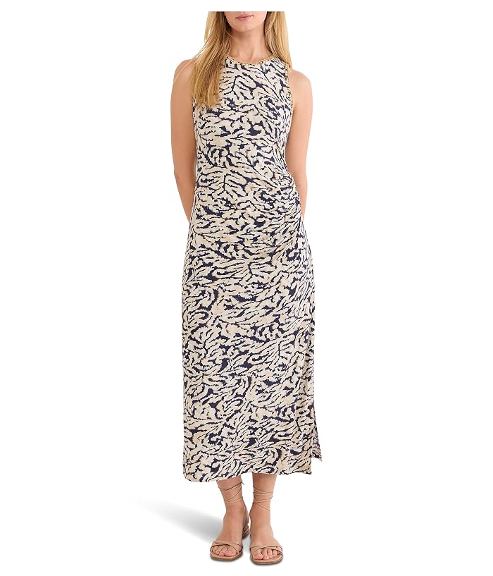 NIC+ZOE Contrast Swirl Heather Dress