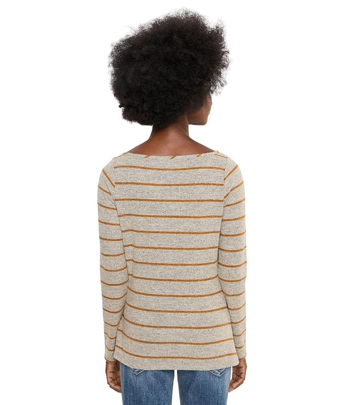 Liverpool Los Angeles Long Sleeve Boatneck Knit Top w/ Twist Detail - Image 4