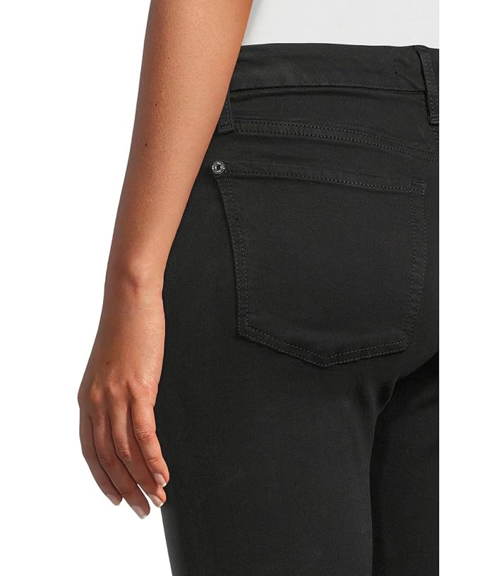 7 For All Mankind The Ankle Skinny in Slim Illusion Black - Image 4