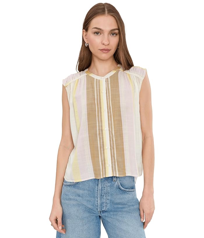 Liverpool Los Angeles Dolman Button Front Woven Blouse With Shirring