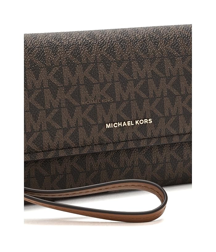 MICHAEL Michael Kors Jet Set Medium Flap Double Zip Wristlet - Image 4