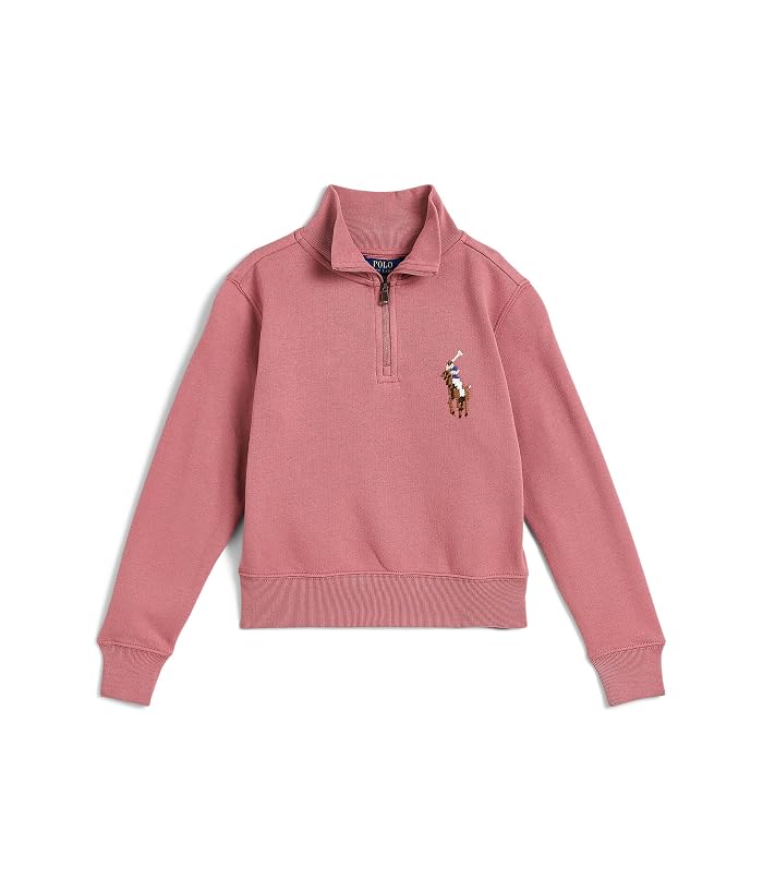 Polo Ralph Lauren Kids 3/4 Zip Fleece Pullover (Big Kid)