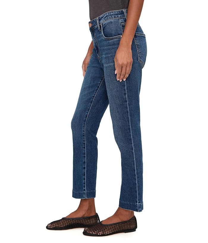 KUT from the Kloth Reese High-Rise Fab Ab Ankle Straight Blind Hem in Ultra - Image 3