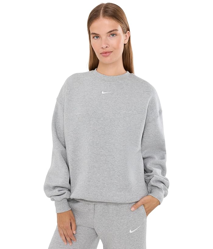 Nike Studio Fleece Medium Weight Oversized Crew Neck Sweatshirt