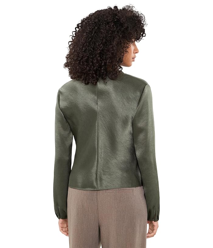 Vince Draped Cowl Neck Long Sleeve - Image 4