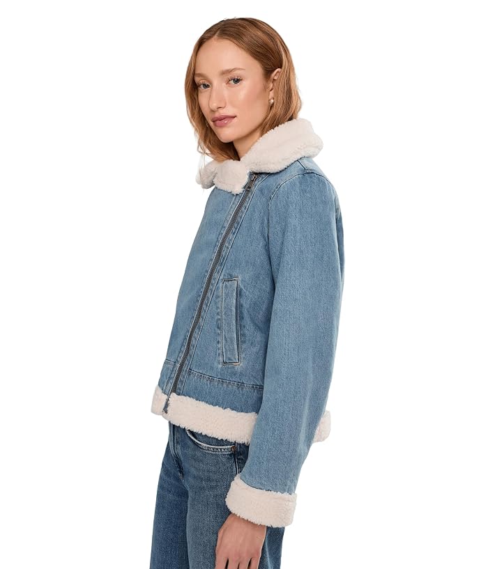 Levi's® Denim Moto Jacket With Sherpa Lining - Image 3