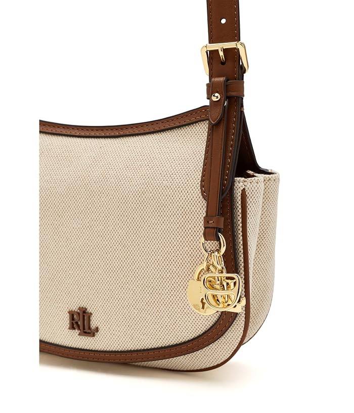 Lauren Ralph Lauren Canvas Medium Marcy Crossbody Bag - Image 4