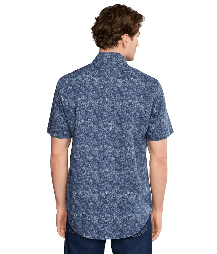 Armani Exchange Flower Pattern Button-Up - Image 4