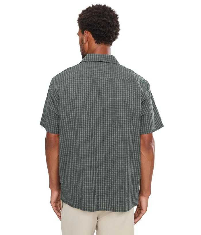 O'Neill Og Seersucker Plaid Short Sleeve Woven Shirt - Image 4