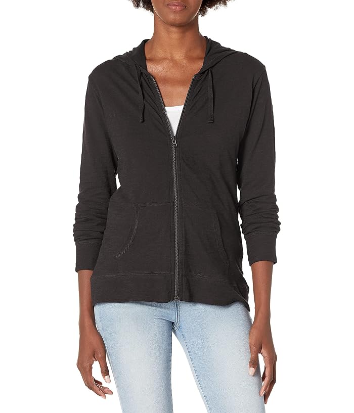Hanes Slub Jersey Hoodie - Image 3