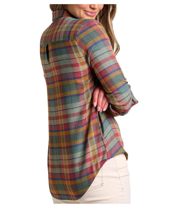 Toad&Co Re-Form Flannel Long Sleeve Shirt - Image 4