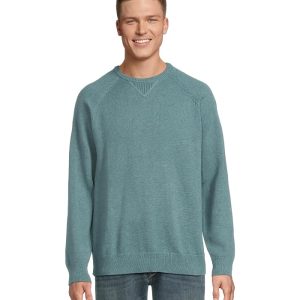 L.L.Bean Wicked Soft Cotton/Cashmere Sweater Crewneck