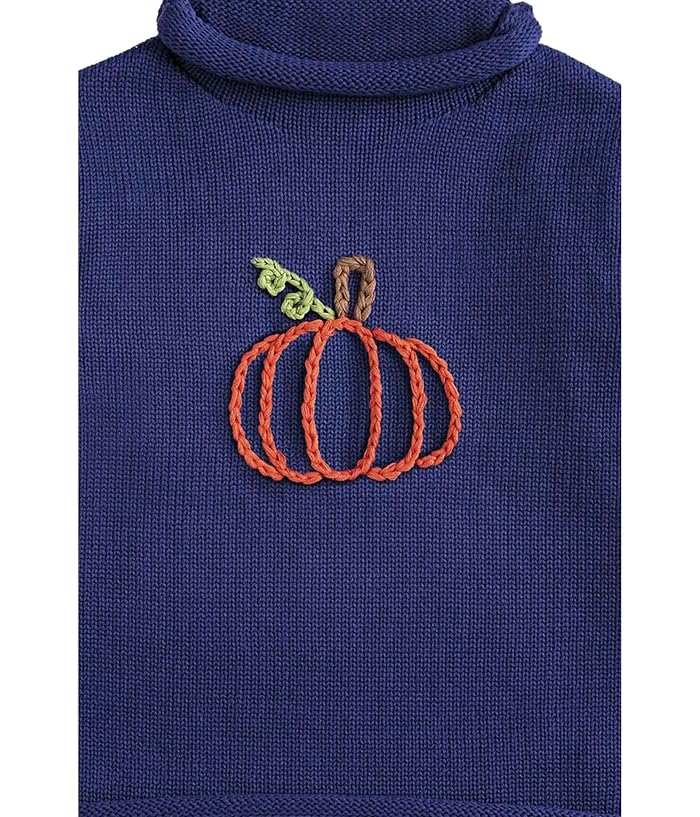 Mud Pie Pumpkin Rollneck Sweater (Infant/Toddler) - Image 2