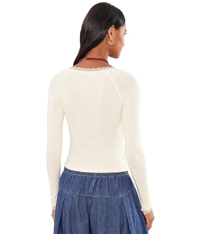 Free People A Little Bit Layering Top - Image 4