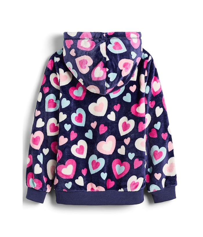 Hatley Kids Bunches of Hearts Fleece Zip-Up Hoodie (Toddler/Little Kid/Big Kid) - Image 2