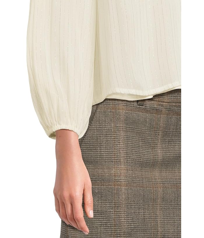 Michael Stars Dolly Blouse With Smocking Details - Image 4