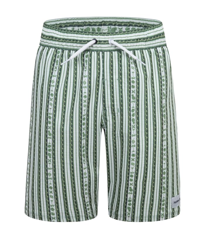 Hurley Kids Mini Vacay Stripe Pull On Swim Trunk (Little Kid)