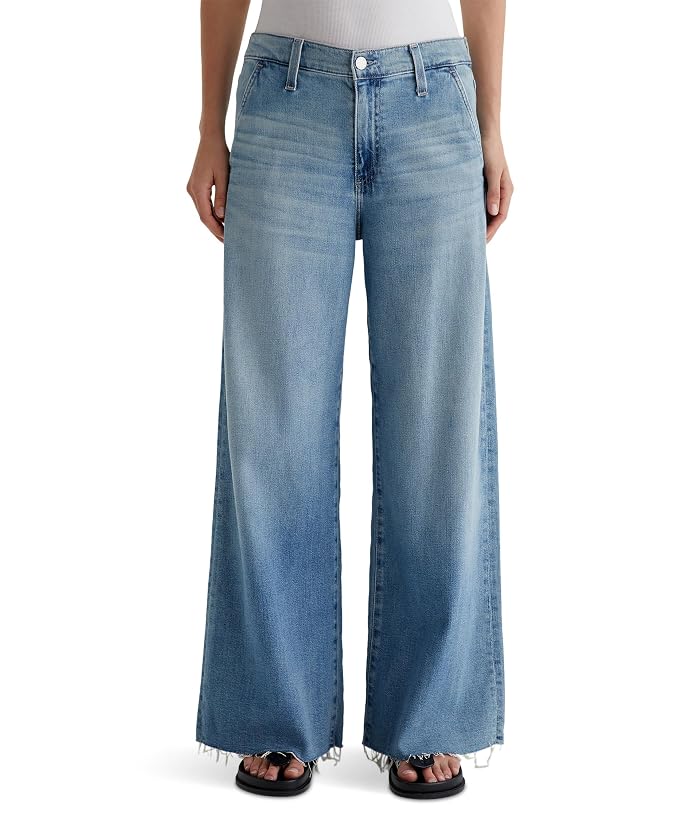 AG Jeans Stella Mid-Rise Ankle Palazzo Jeans in Aries