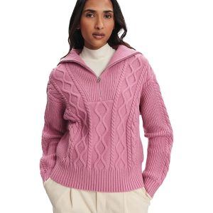 Varley Didi Relaxed Cable 1/2 Zip