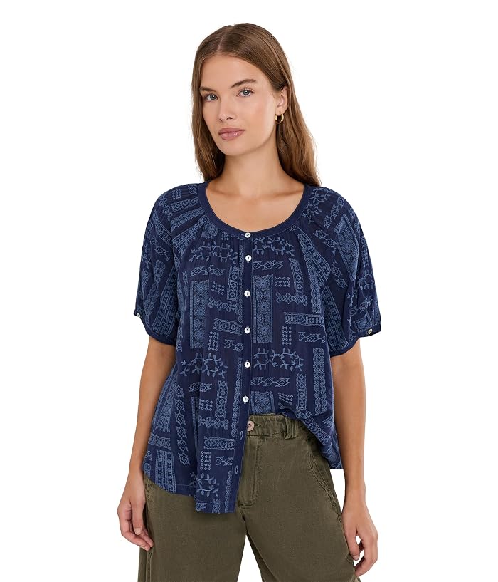 Johnny Was Avah Button-Down Shirt