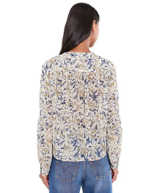 NIC+ZOE Bloomsbury Chiffon Shirt - Image 4