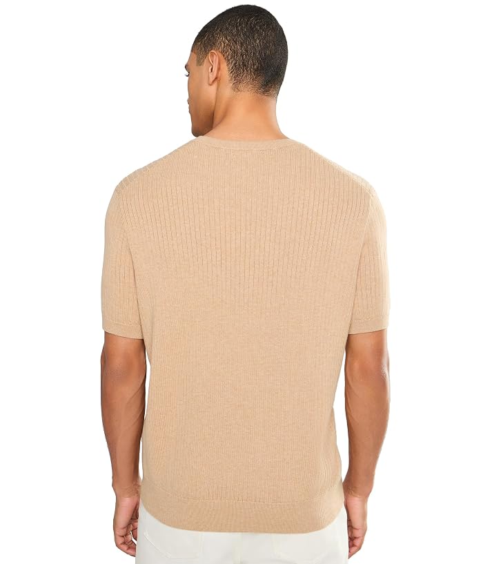 Polo Ralph Lauren Rib Knit Cotton Short Sleeve Sweater - Image 4