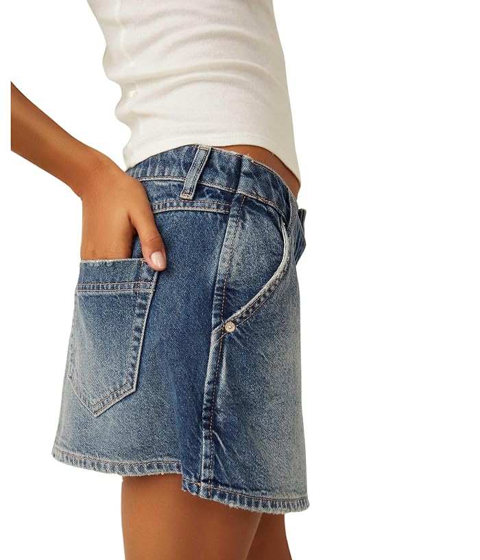 Free People Wynne Denim Skirt - Image 4