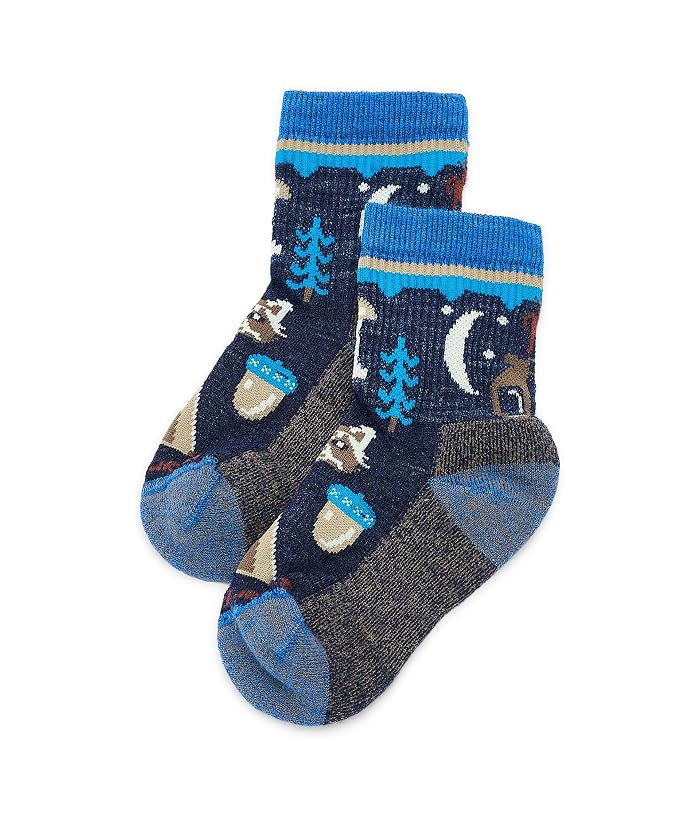 Smartwool Kids Kids' Hike Light Cushion Critter Cache Crew Socks (little Kid)