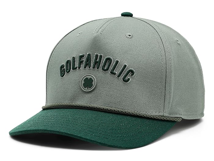 Black Clover Golfoholic Lid 4 Adjustable Hat