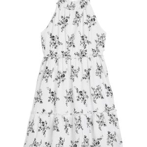 Janie and Jack Floral Halter Dress (Infant/Toddler/Little Kid/Big Kid)