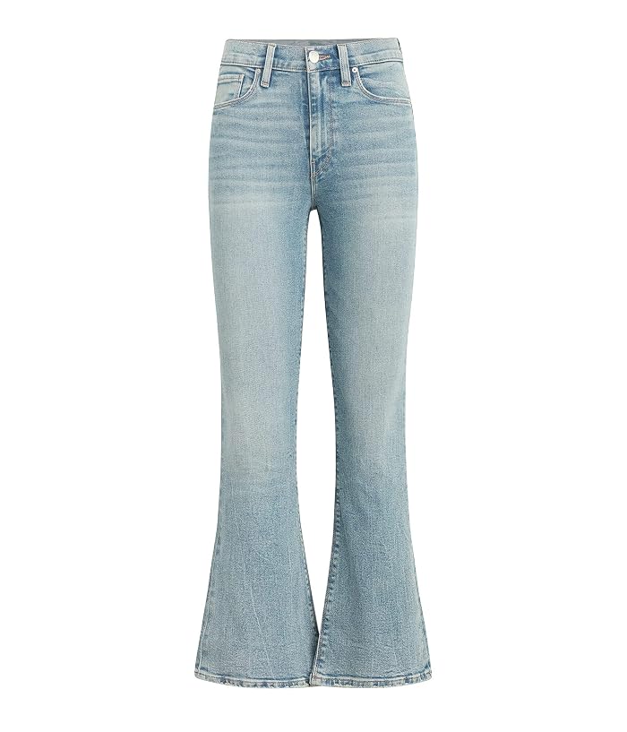 Hudson Jeans Barbara High-Rise Bootcut Crop in Prism