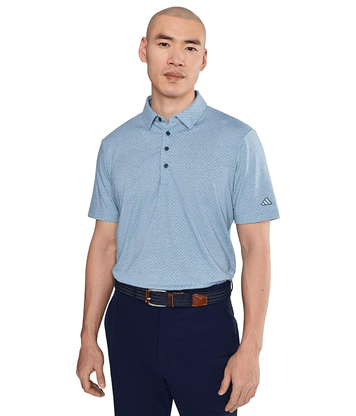 adidas Golf Ultimate365+ Go-To Print Polo Shirt