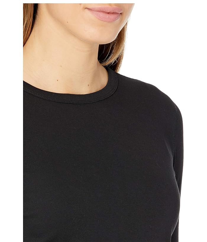 Lilla P 1x1 Rib 3/4 Sleeve Crewneck Tee - Image 3