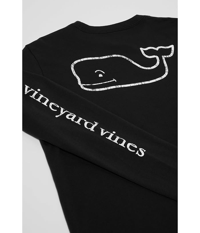 Vineyard Vines Kids Long Sleeve Vintage Whale Pocket Tee (Toddler/Little Kid/Big Kid) - Image 2