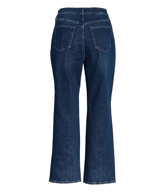 NYDJ Plus Size Brooke Loose Rhinestone Jeans in Louvre Sapphire - Image 2