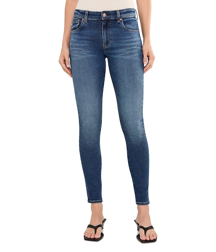 AG Jeans Farrah Mid-Rise Skinny